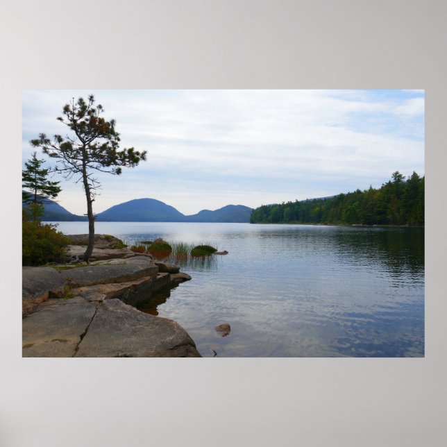 Affiche Eagle Lake à Acadia National Park (Devant)
