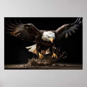 Affiche Eagle Wild Animal Portrait Nature Beauté