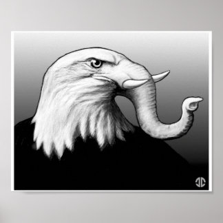 Affiche Eaglephant