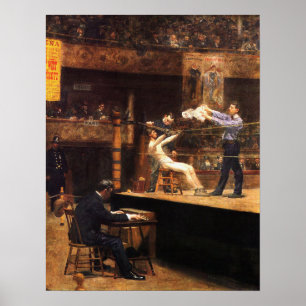 Affiche Eakins - Entre Les Arènes 1899