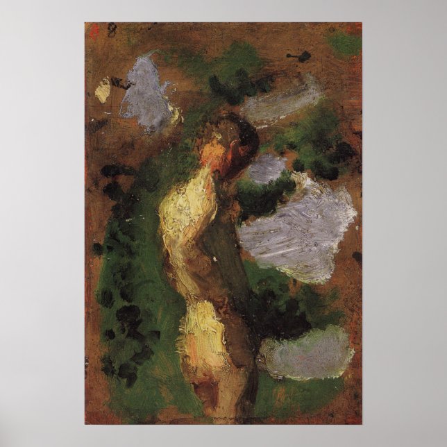 Affiche Eakins - Étude Pour Le Trou De Baignade (Devant)