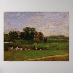 Affiche Eakins - Étude pour The Meadows