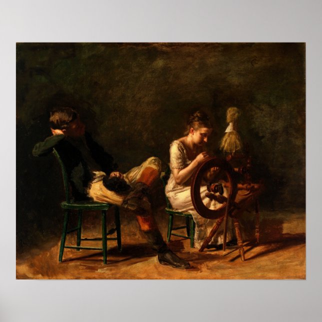 Affiche Eakins - La Cour (Devant)