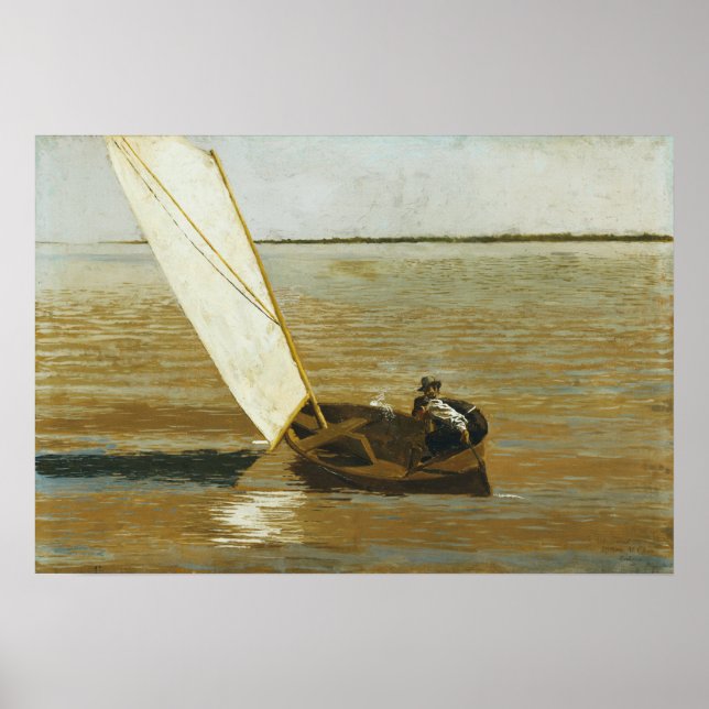 Affiche Eakins - Voile (Devant)
