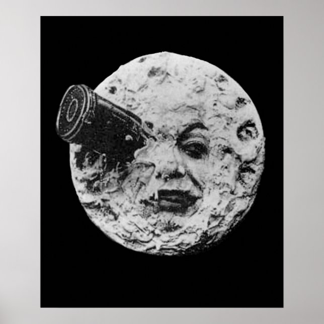 Affiche EARLY CINEMA A Trip to the Moon By Georges Melies  (Devant)
