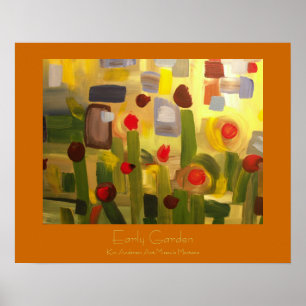 Affiche Early Garden
