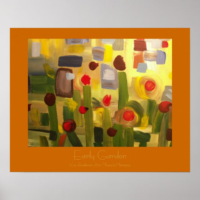 Affiche Early Garden (Devant)