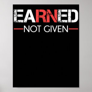 Affiche Earned Not