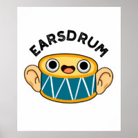 Earsdrum Funny Drummer Eardrum Pun