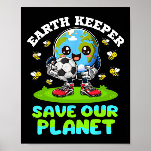 Affiche Earth Keeper Sauver notre planète Jour des terres 
