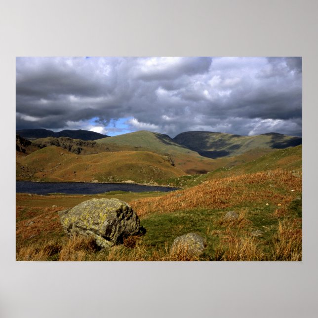 Affiche Easedale Tarn Cumbria Angleterre (Devant)