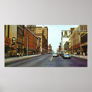 Affiche East Main Street 1960