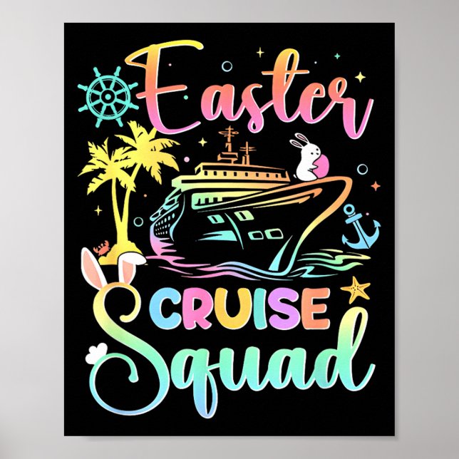 Affiche Easter Cruise 2026 Squad Cruising Holiday Family G (Devant)