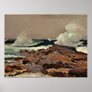 Affiche Eastern Point, art raffiné de Winslow Homer