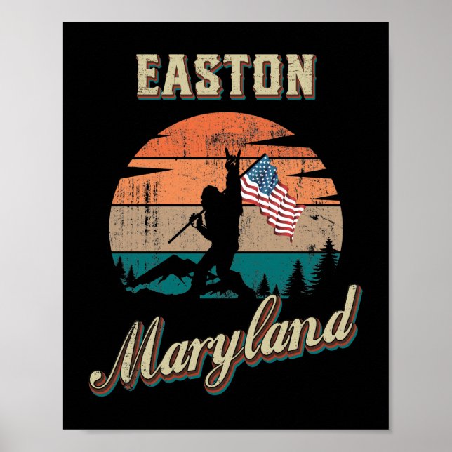 Affiche Easton Maryland (Devant)
