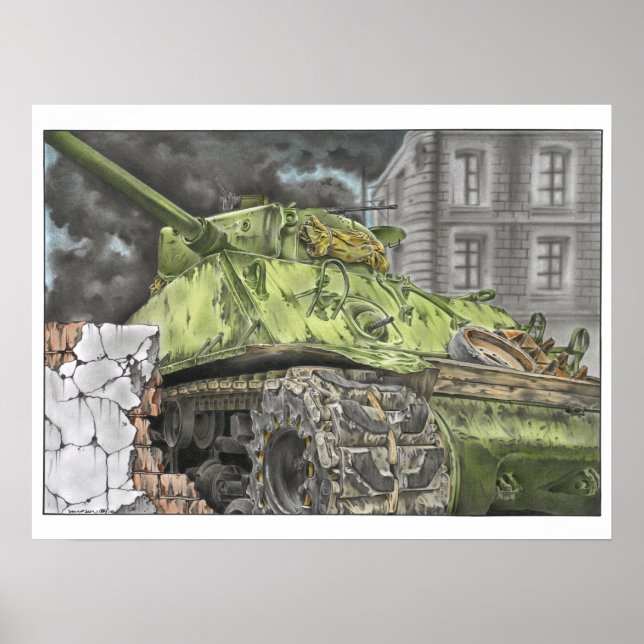 Affiche Easy Eight Sherman (Devant)