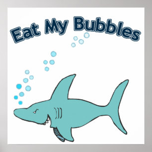 Affiche Eat My Bubbles