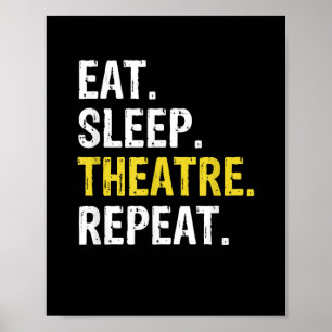 Affiche Eat Sleep