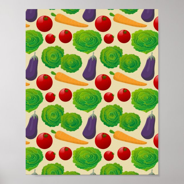 Affiche Eat Your Vegetables (Devant)