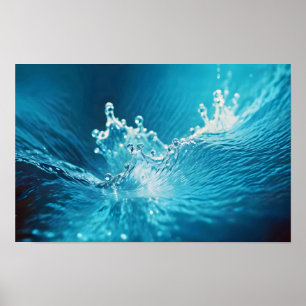 Affiche Eau Approfondie Eau En Mouvement Tranquille Nature
