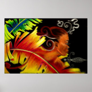 Affiche Eau de la flamme II