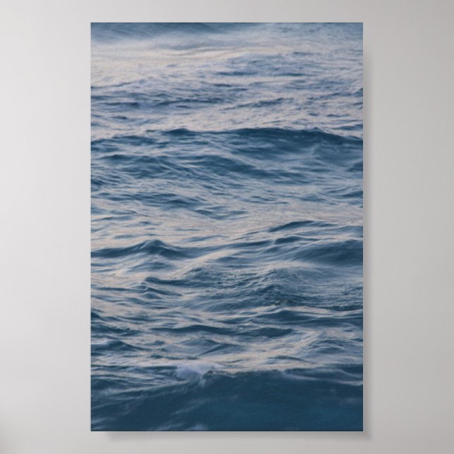 Affiche Eau de mer de près  (Devant)