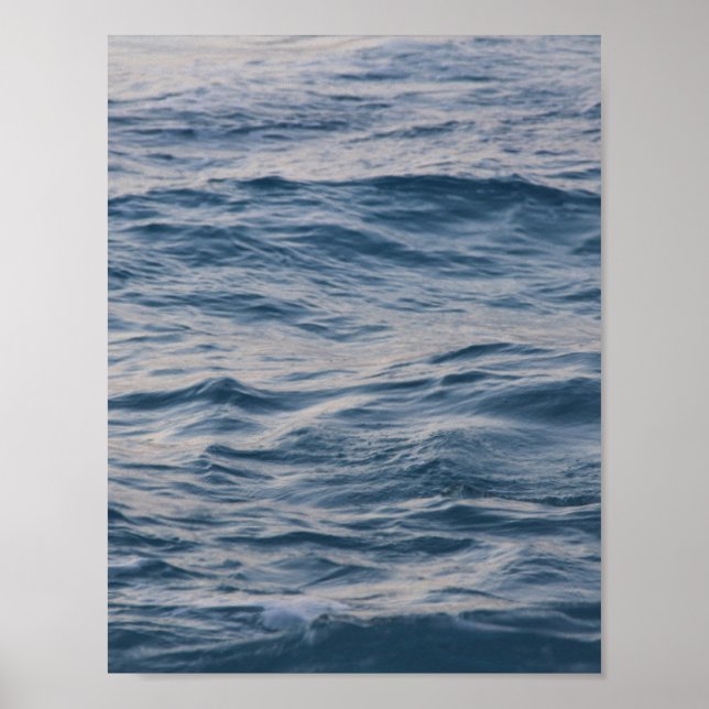 Affiche Eau de mer de près  (Devant)