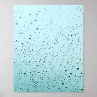 Affiche eau de pluie