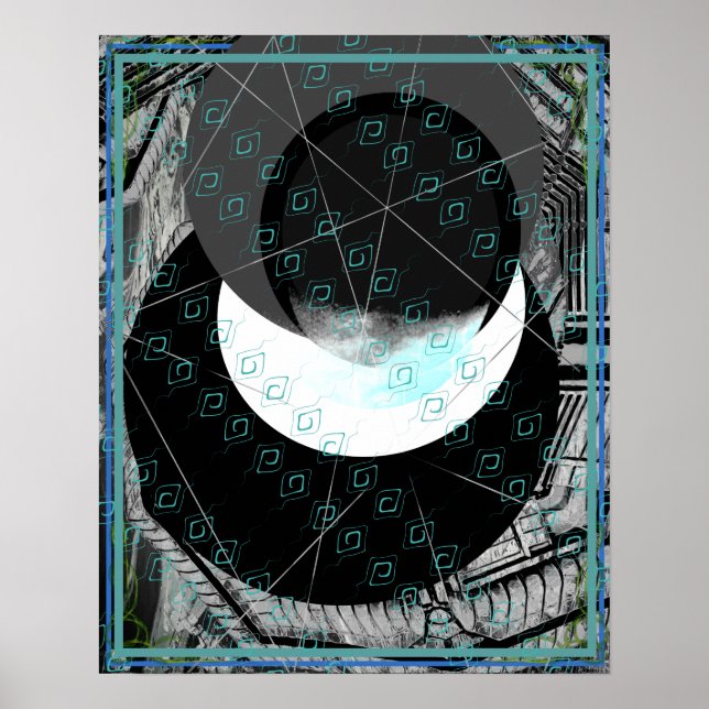 Affiche Eau élémentaire dans l'eau aide de méditation Tatt (Devant)