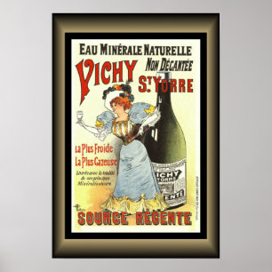 Affiche 'Eau minérale naturelle de Vichy Saint-Yorre ~ * ~