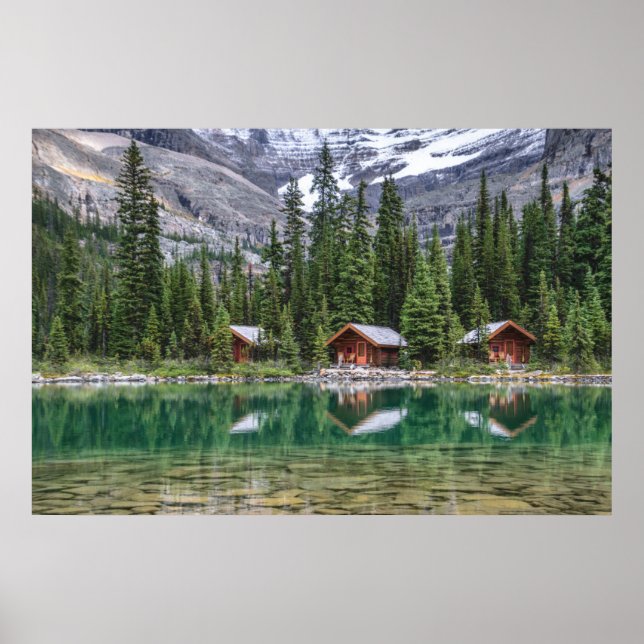 Affiche Eau | Parc national Yoho Canada (Devant)