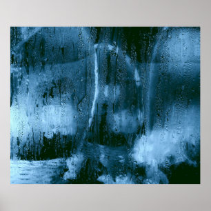 AFFICHE EAU VERTE HUMIDE