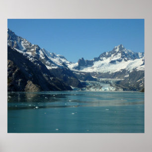 Affiche Eaux alimentées par les glaciers de l'Alaska