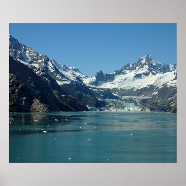 Affiche Eaux alimentées par les glaciers de l'Alaska (Devant)