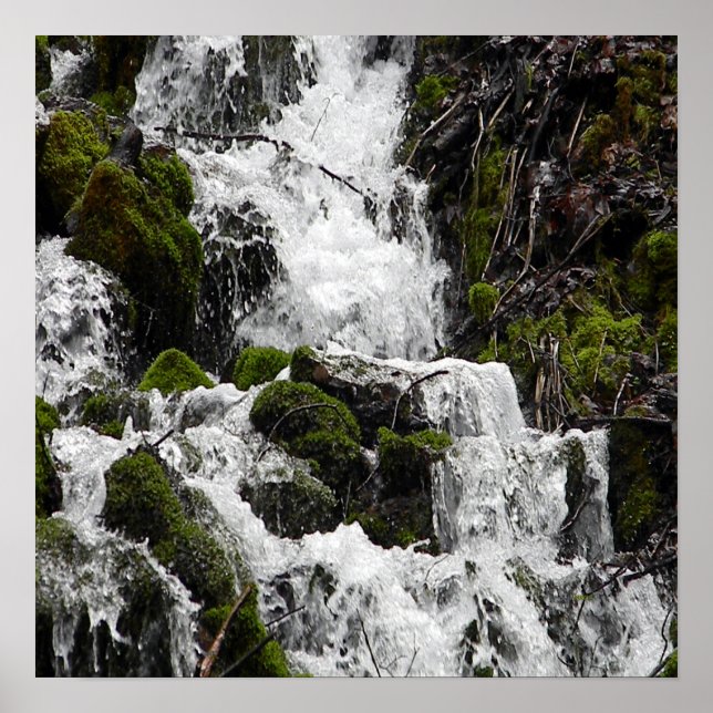 Affiche Eaux de précipitation...... (Devant)