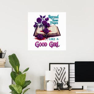 Affiche Écarte ces pages comme une bonne fille