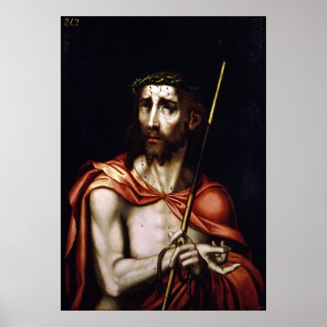 Affiche Ecce homo - Luis de Morales - c1475 (Devant)
