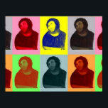 Affiche Ecce homo - Style Pop Art<br><div class="desc">Ecce homo - Pop Art Style. ecce,  homo,  espagne,  espagnol,  art,  restauration,  mode,  ecce homo,  pop art,  style,  nouvelles,  espana,  espanol,  espanola,  pop,  espanola.</div>