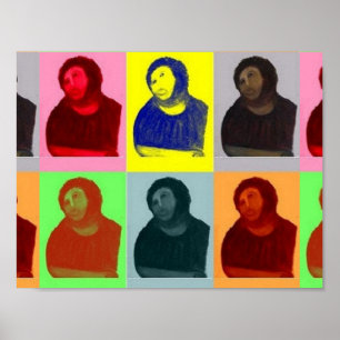 Affiche Ecce homo - Style Pop Art