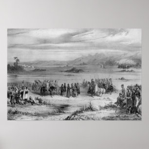 Affiche Échange de prisonniers par l'évêque d'Alger