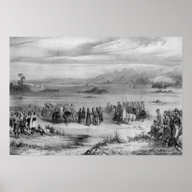 Affiche Échange de prisonniers par l'évêque d'Alger (Devant)