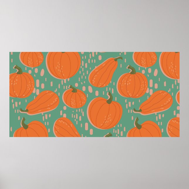 Affiche Échantillon de motif répétitif sans couture. Dessi (Devant)