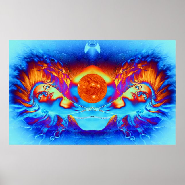 Affiche Échapper au soleil (Devant)