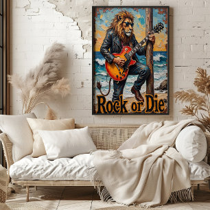 Affiche Écharpe côtière : hymne de la vague du lion