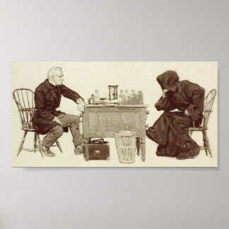 Affiche Échecs de Grim Reaper