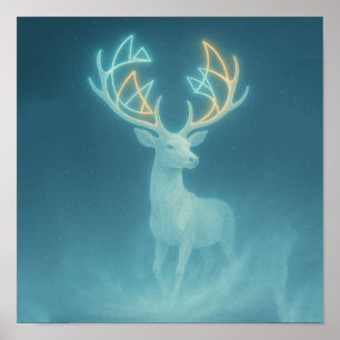 Affiche Écho du cerf silencieux