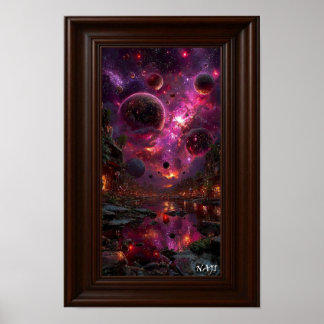 Affiche Echoes of a Shattered Universe