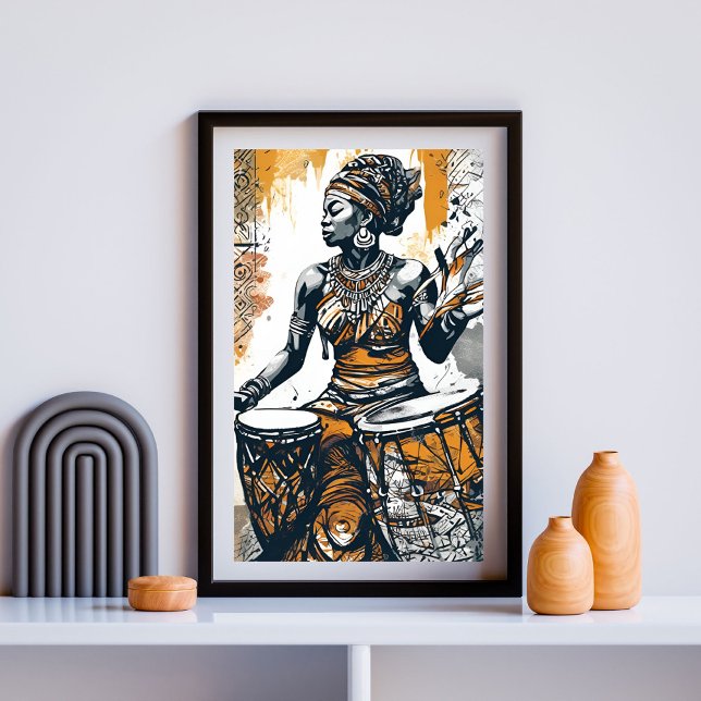 Affiche Échos de son feu ancestral (Créateur téléchargé)