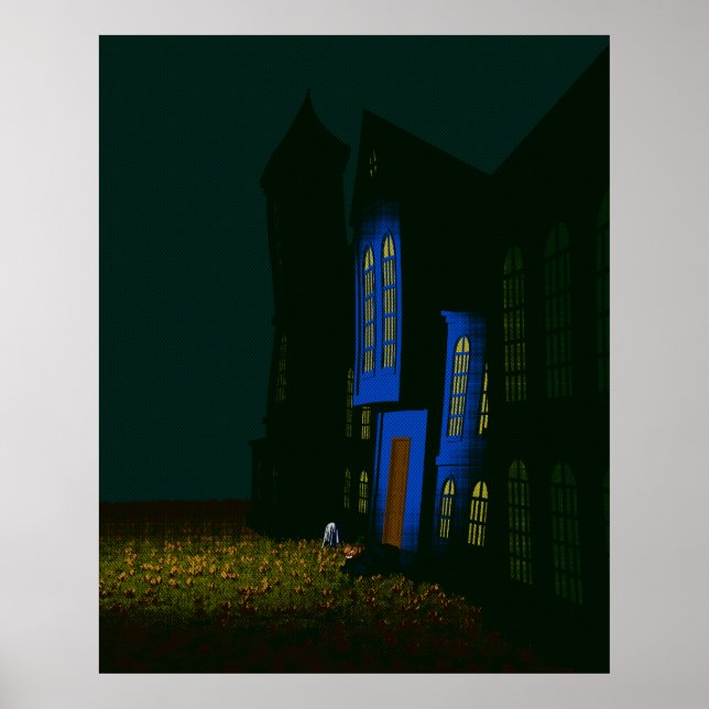 Affiche Échos du manoir abandonné (Devant)