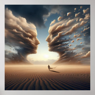 Affiche Échos entre nous